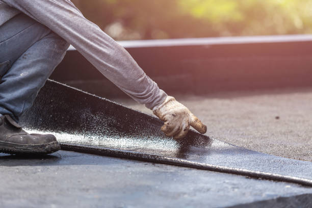 Professional Exterior Waterproofing technician working in Cowlesville, NY